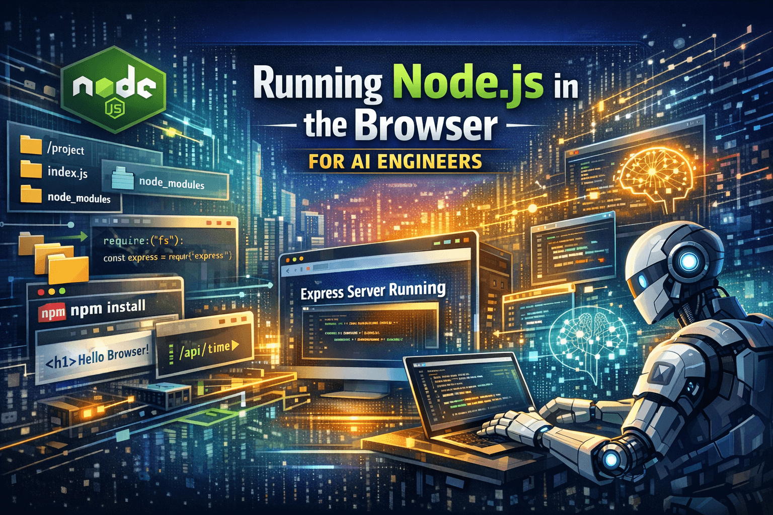 Running Node.js in the Browser — Why AI Engineers Should Pay Attention to Almostnode