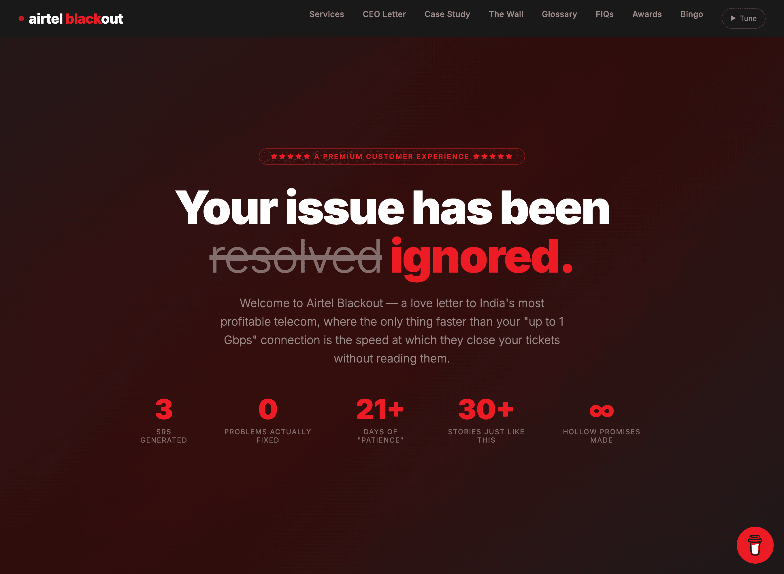 Why airtelblack.com Is A Savage Roast the Internet Didn't Know It Needed